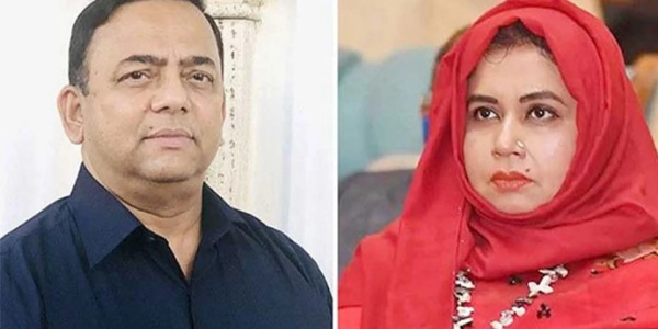 বেনজীর আহমেদ ও তার স্ত্রী জিসান মির্জা