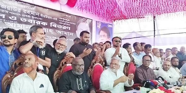 অন্তবর্তীকালীন সরকার দেশে একটি সুষ্ঠু ও সুন্দর নির্বাচন উপহার দিবেন : আমান উল্লাহ আমান